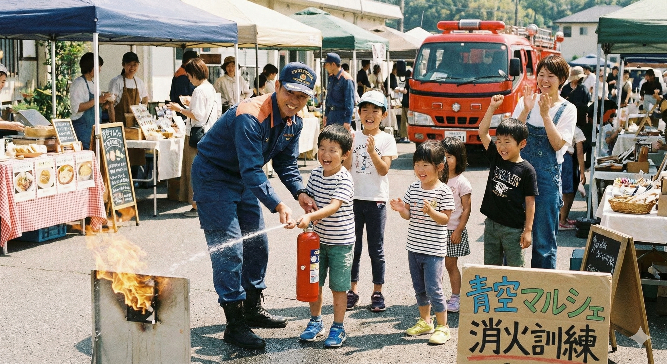 消防士体験